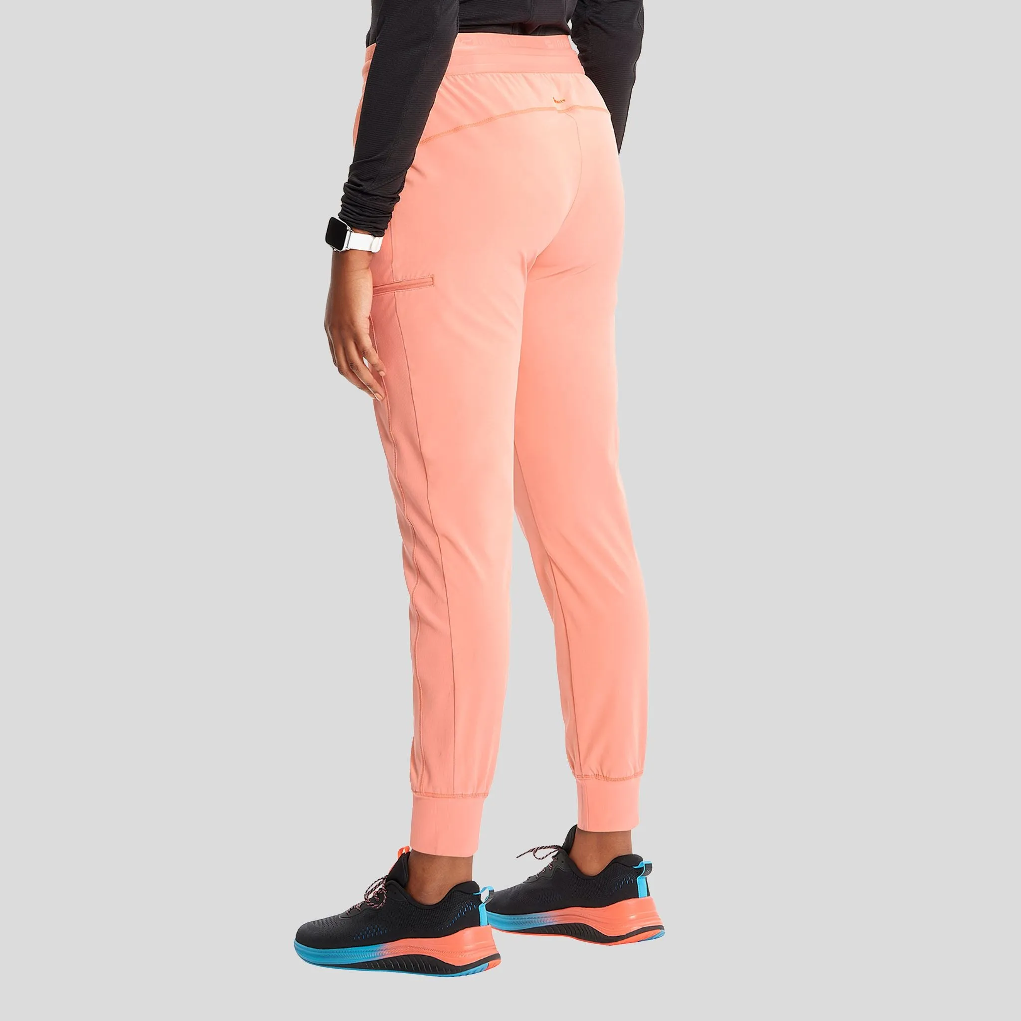 Mid Rise Jogger | Electric Coral