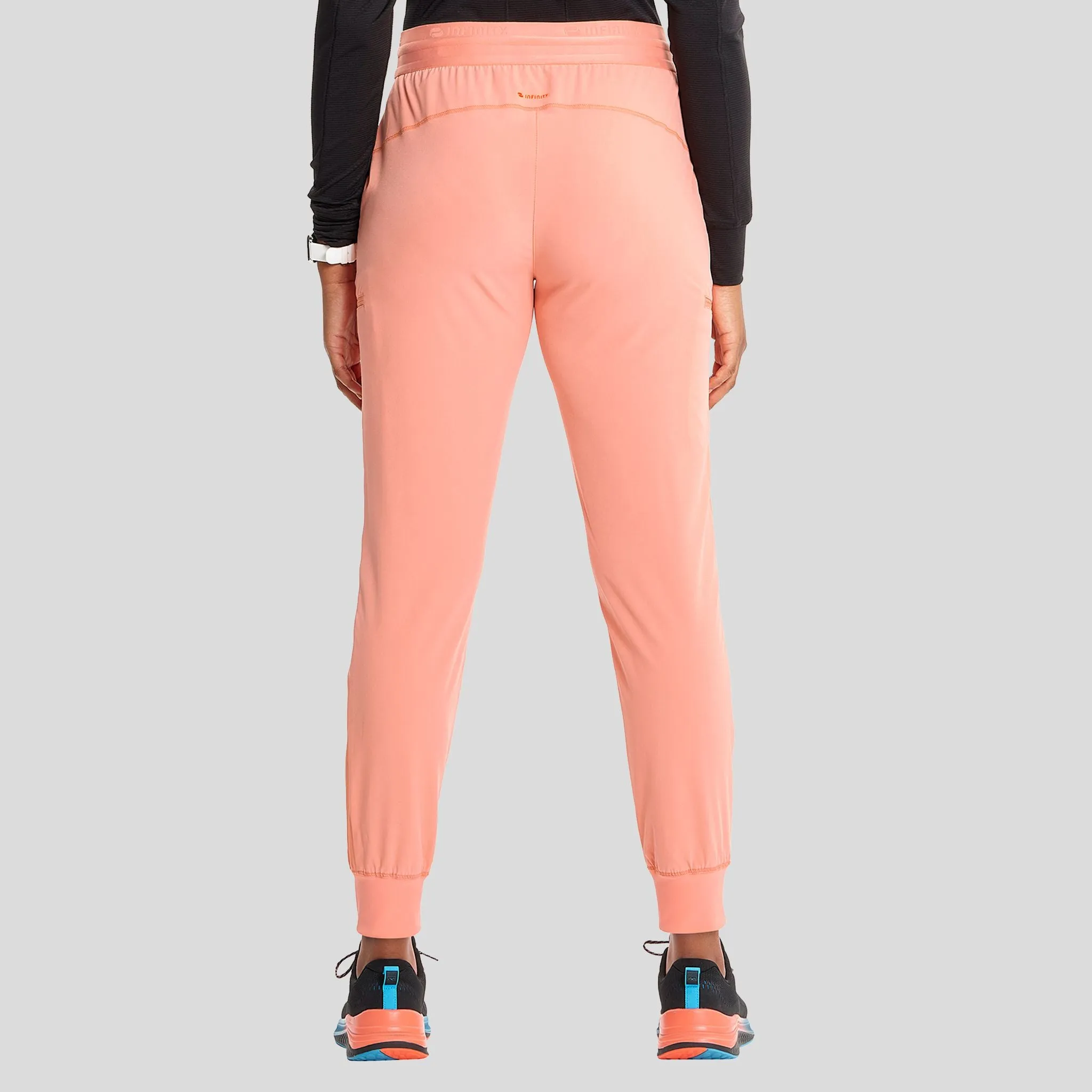 Mid Rise Jogger | Electric Coral