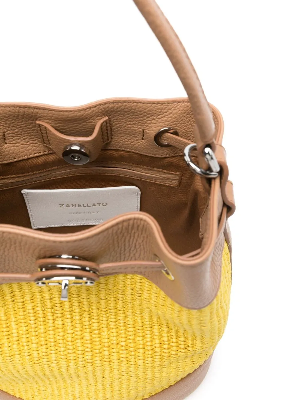 Mondà vimini small bucket bag