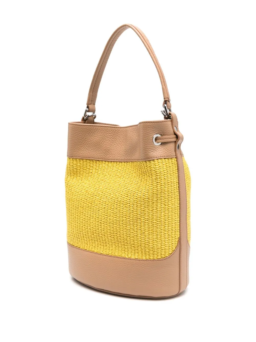 Mondà vimini small bucket bag