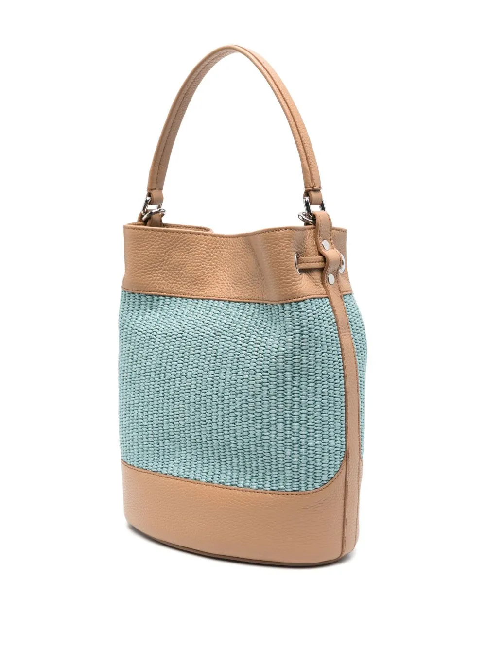 Mondà vimini small bucket bag