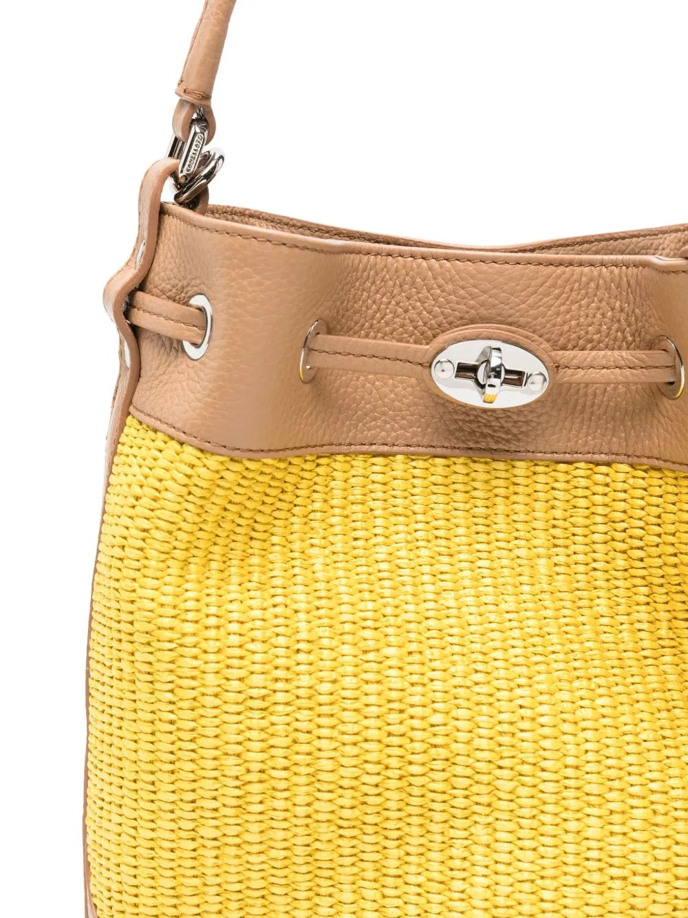Mondà vimini small bucket bag