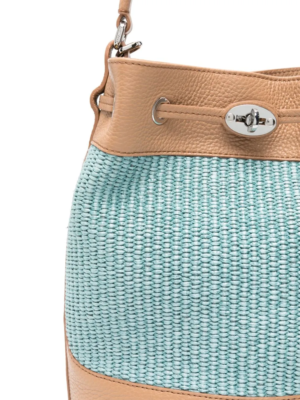 Mondà vimini small bucket bag