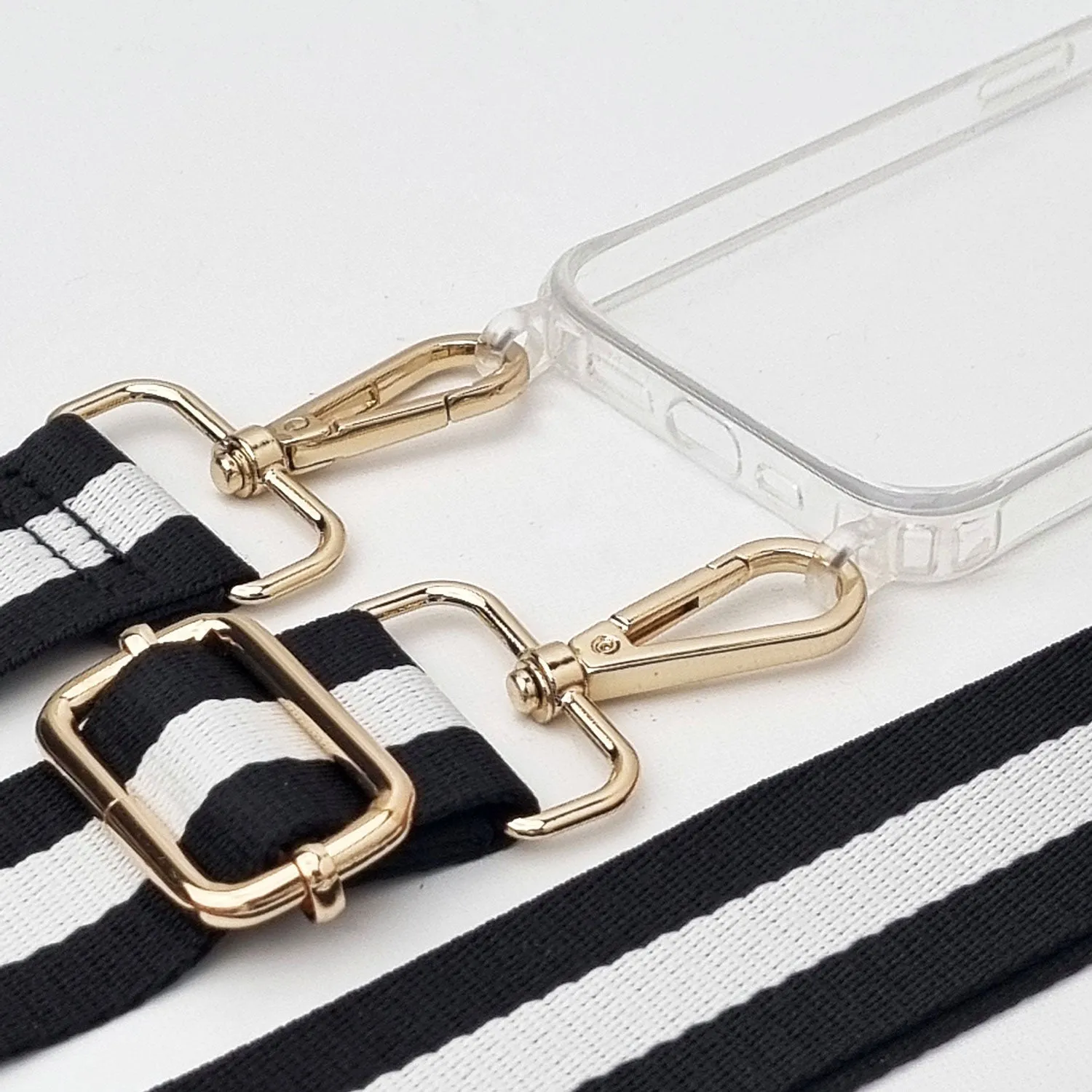 Monochrome Glam Woven Strap