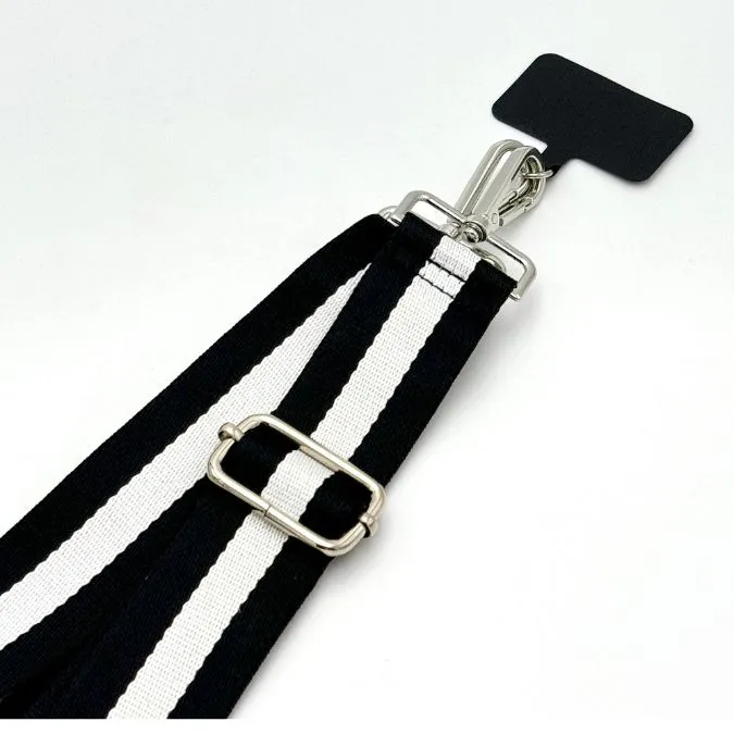 Monochrome Glam Woven Strap