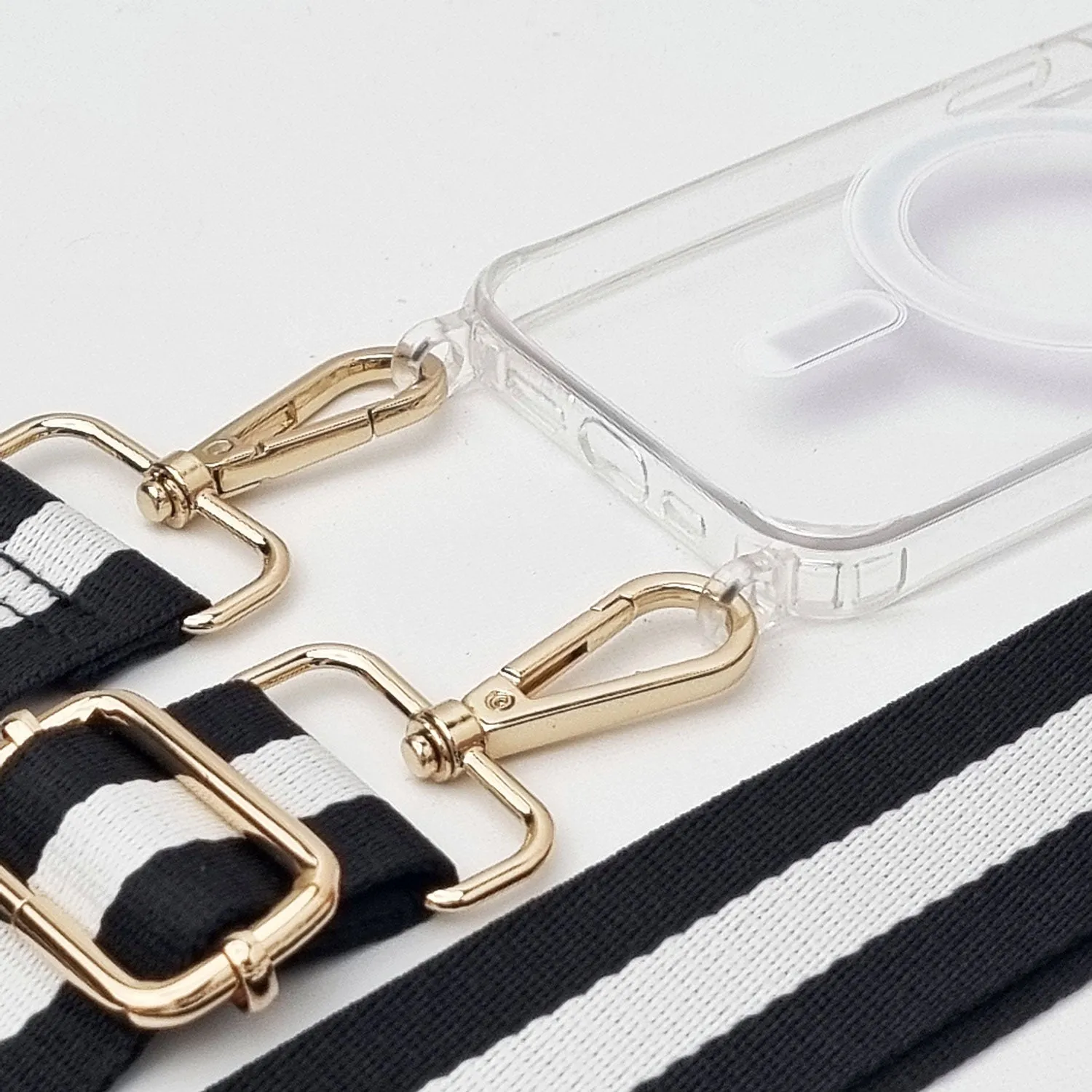 Monochrome Glam Woven Strap