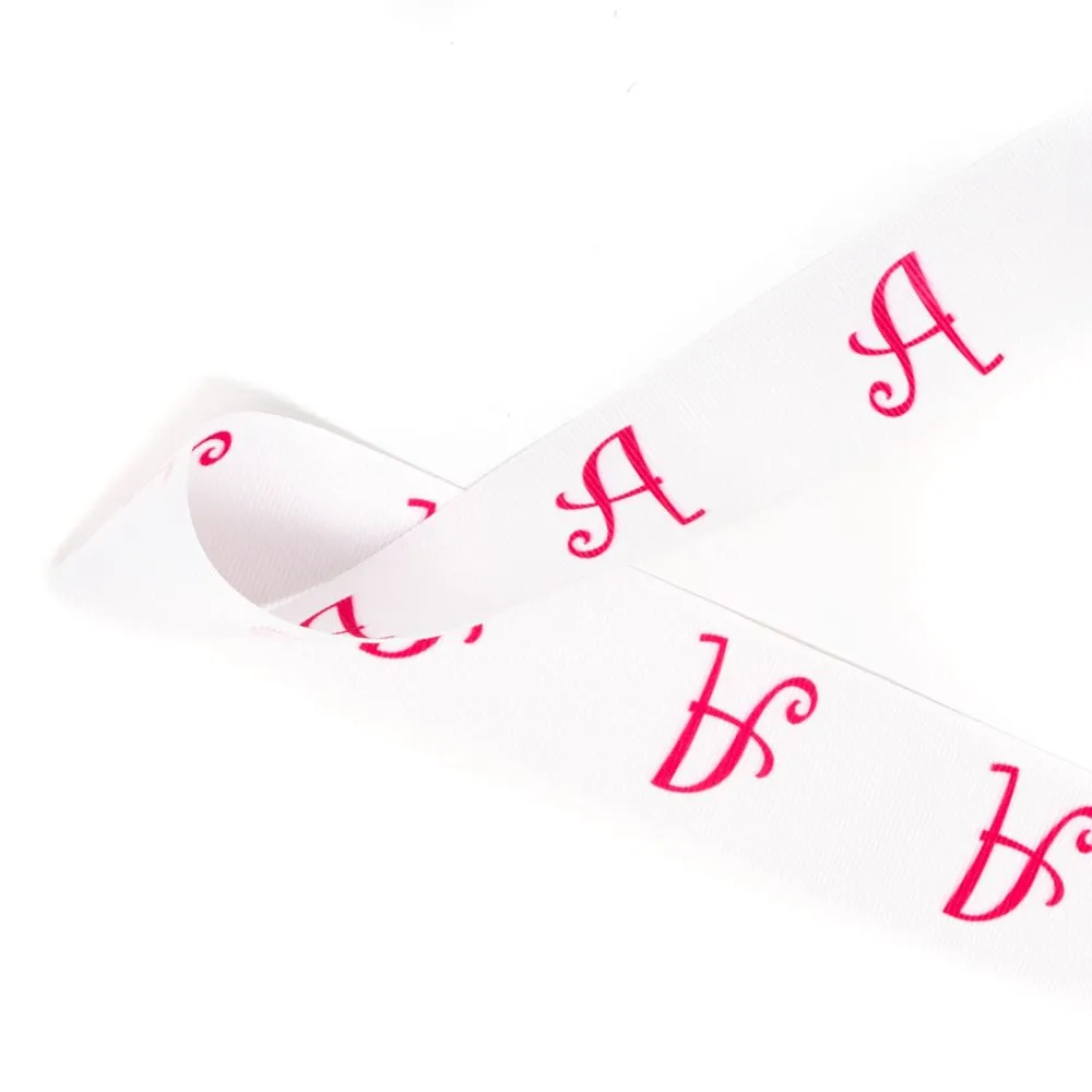 Monogram Initials (Shocking Pink)