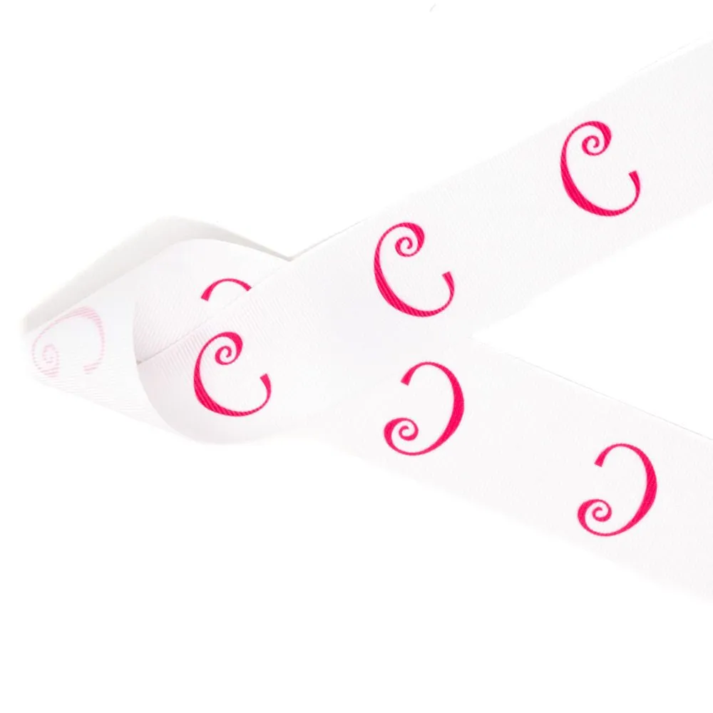 Monogram Initials (Shocking Pink)