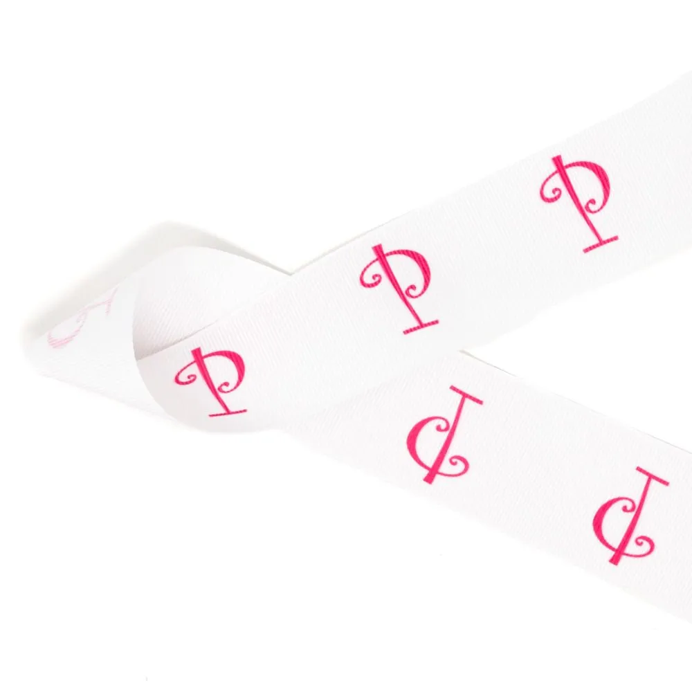 Monogram Initials (Shocking Pink)