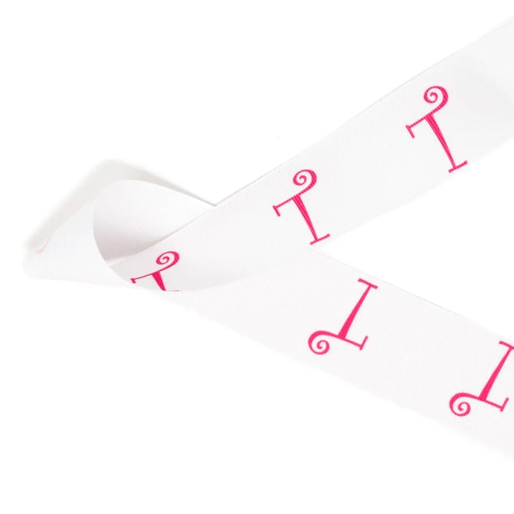Monogram Initials (Shocking Pink)