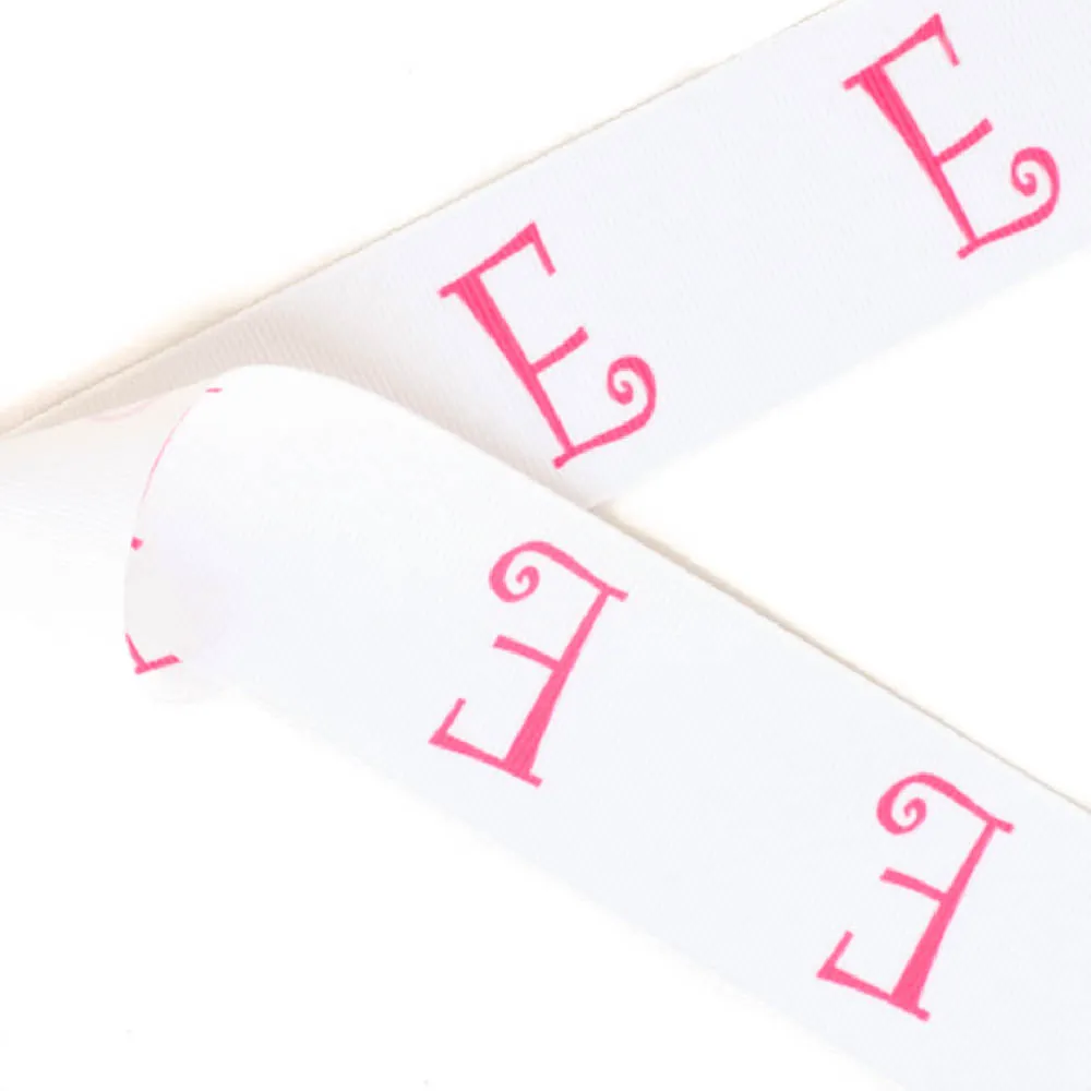 Monogram Initials (Shocking Pink)