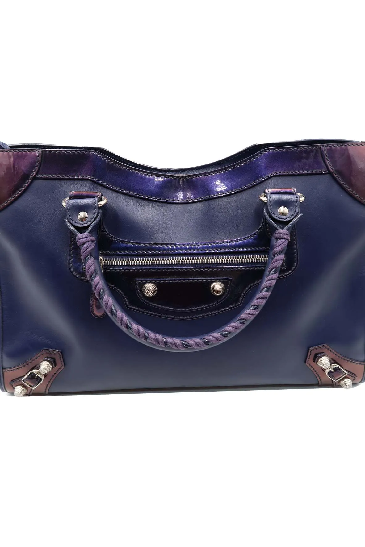 Motocross Giant 12 Nickel City Bag Navy with Patent Trim