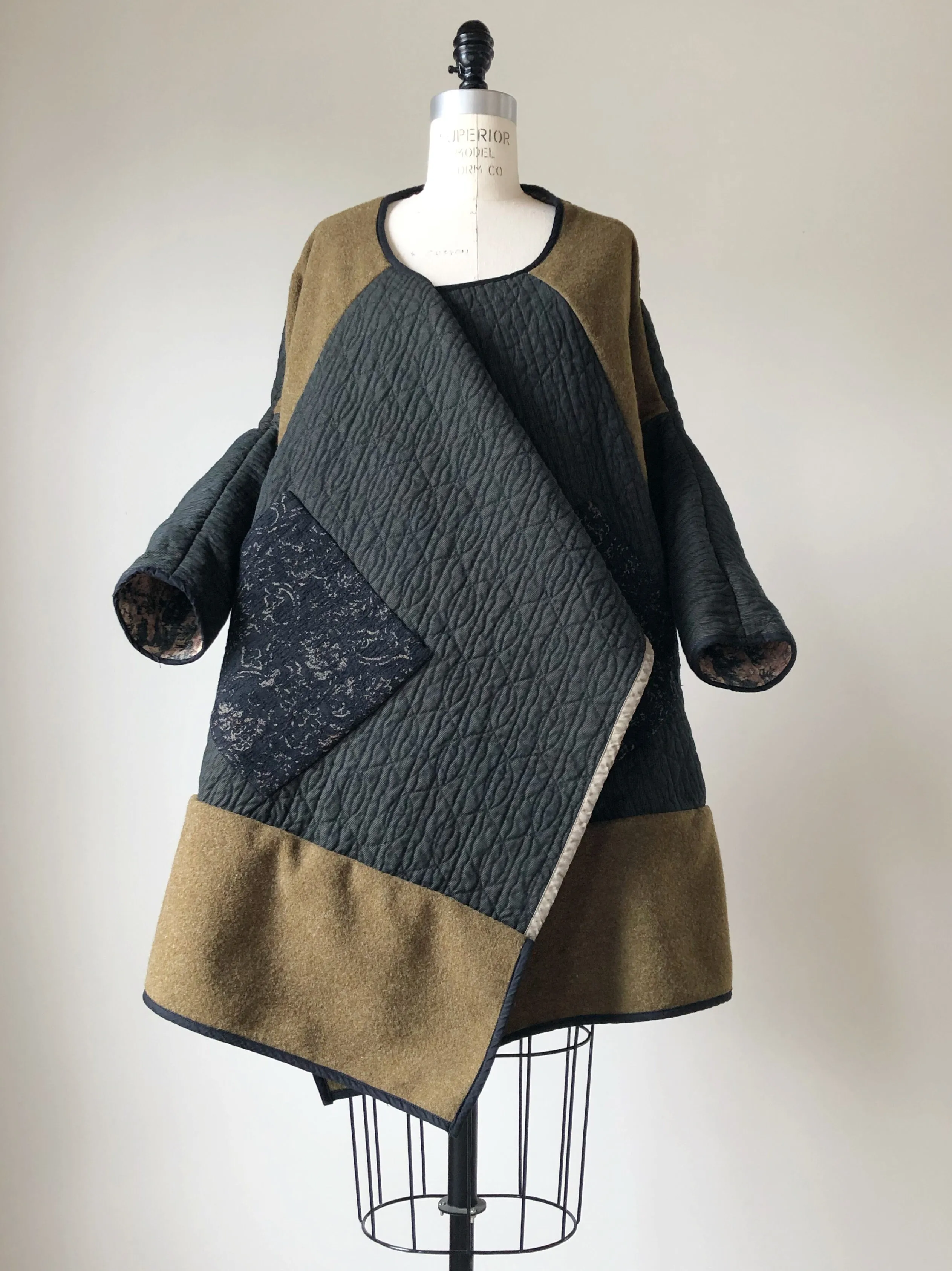 moving blanket samurai cocoon jacket