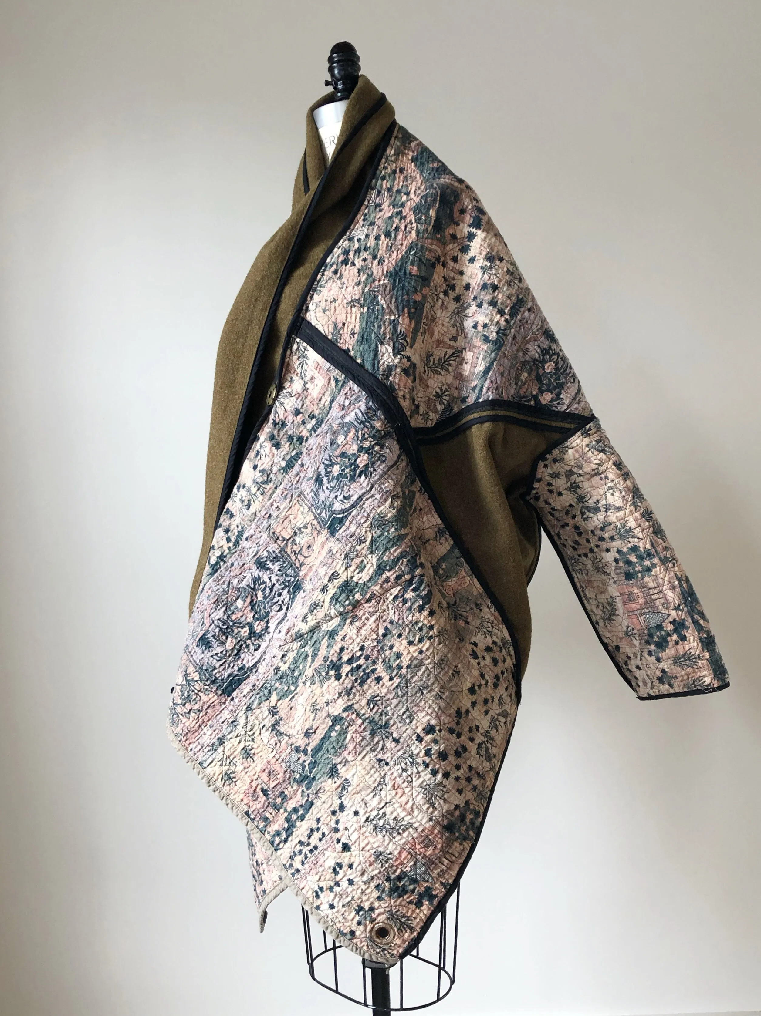 moving blanket samurai cocoon jacket