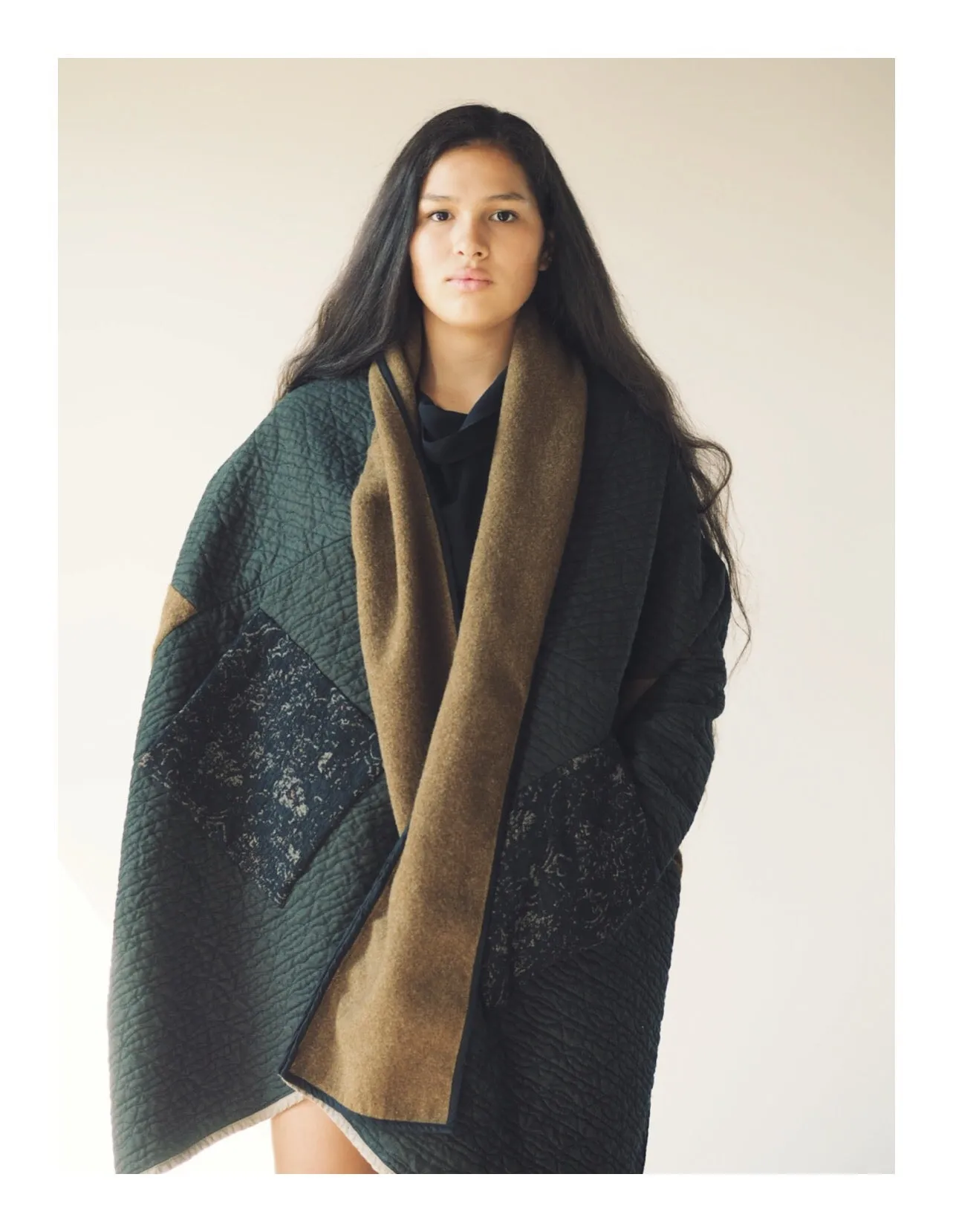 moving blanket samurai cocoon jacket
