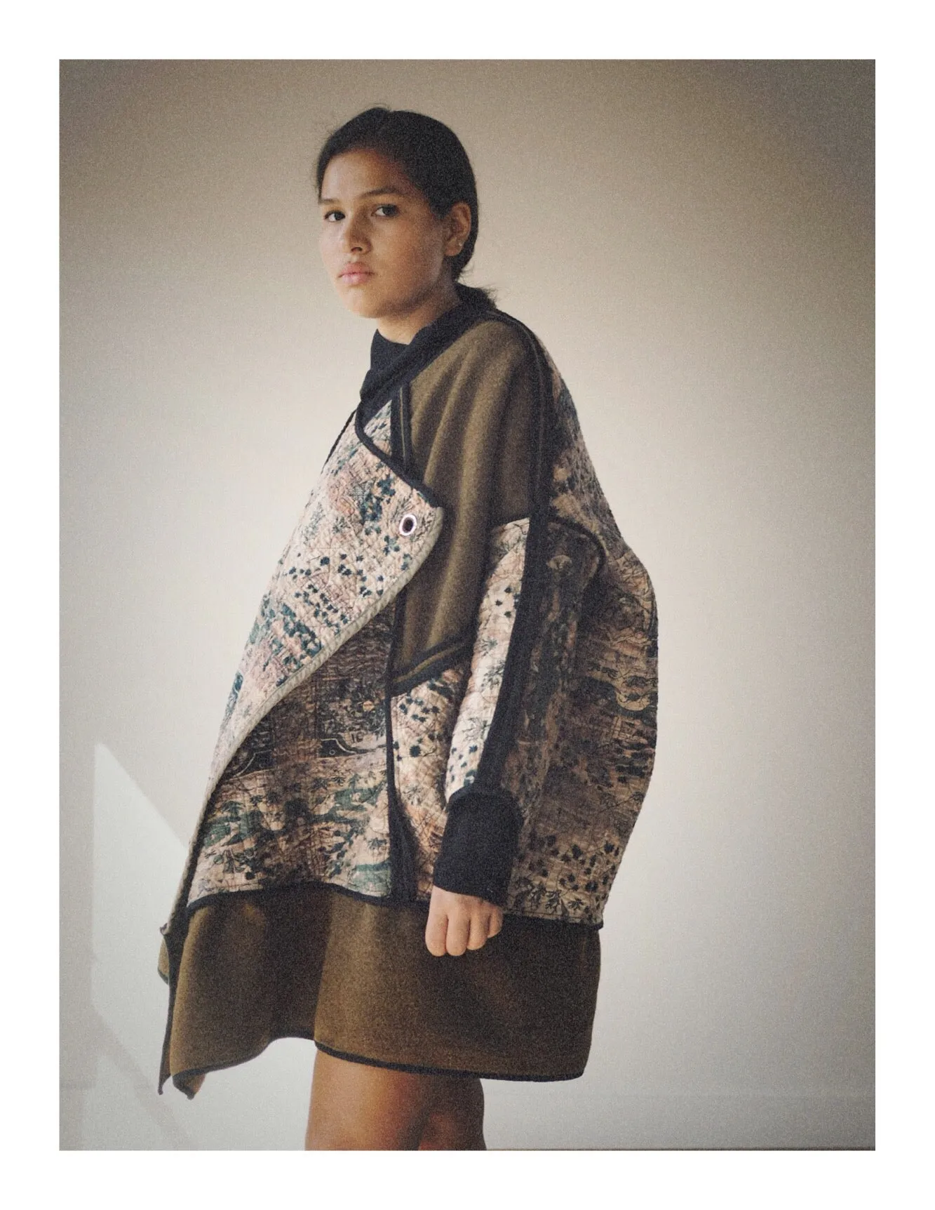moving blanket samurai cocoon jacket