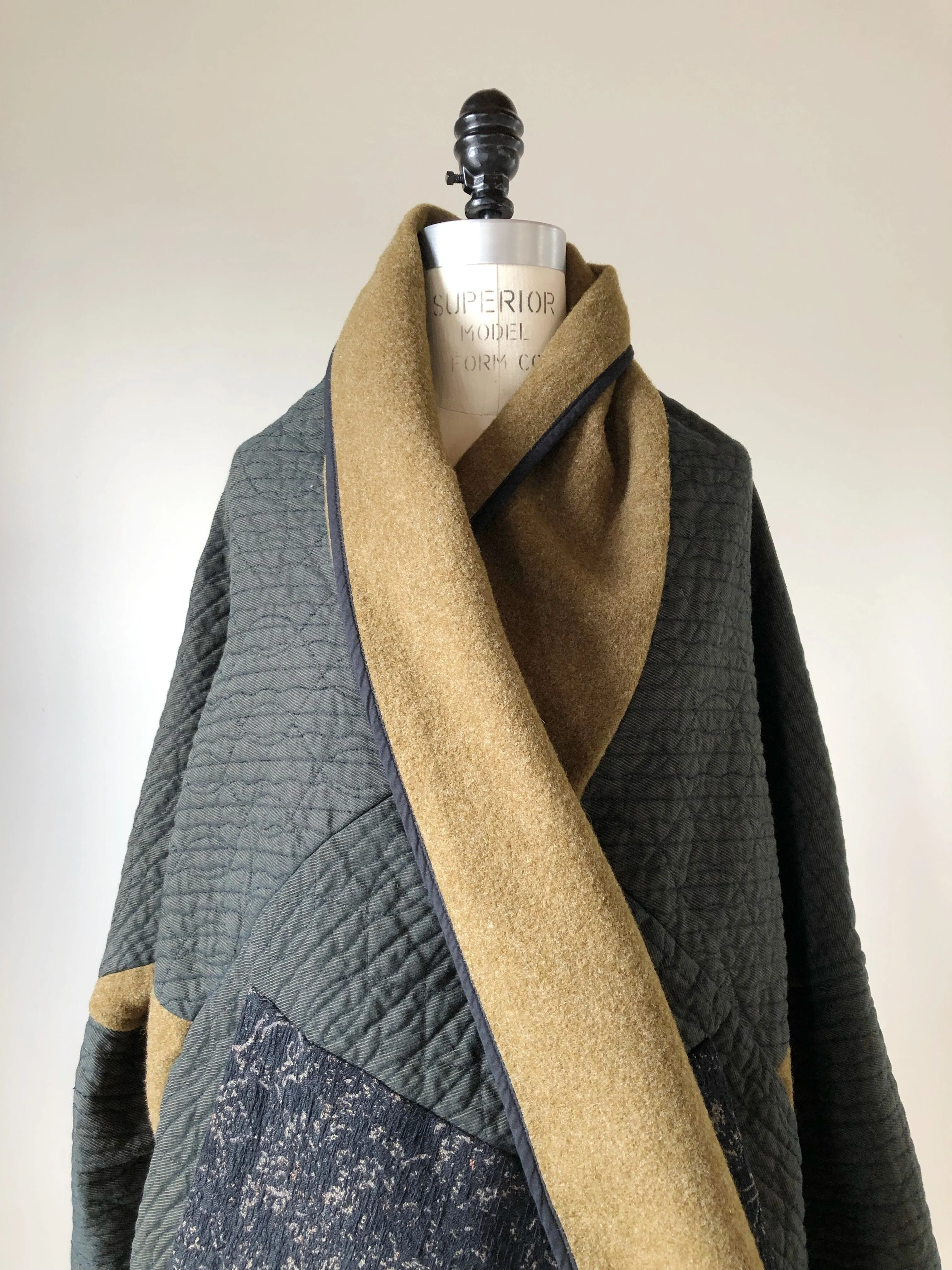 moving blanket samurai cocoon jacket