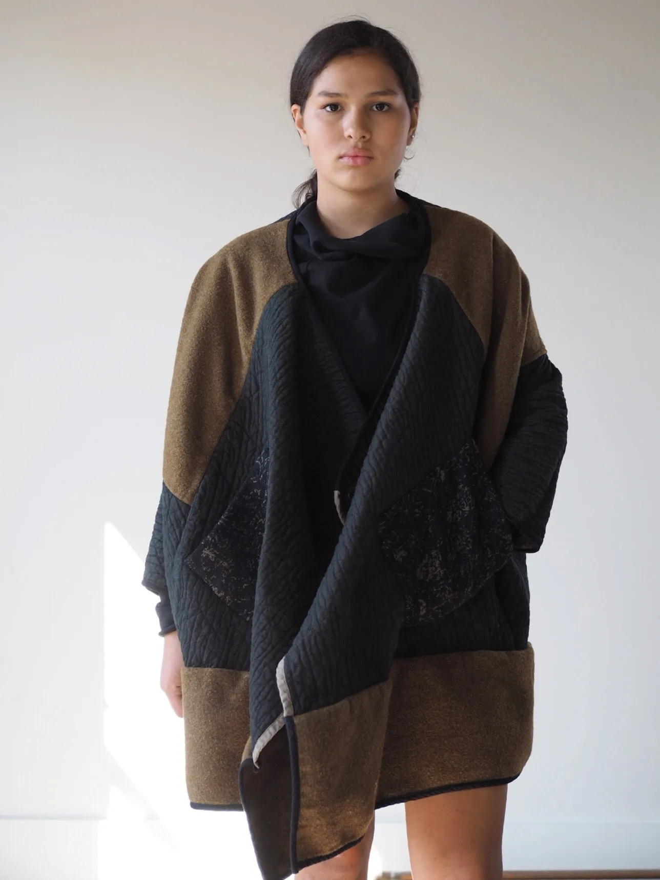 moving blanket samurai cocoon jacket