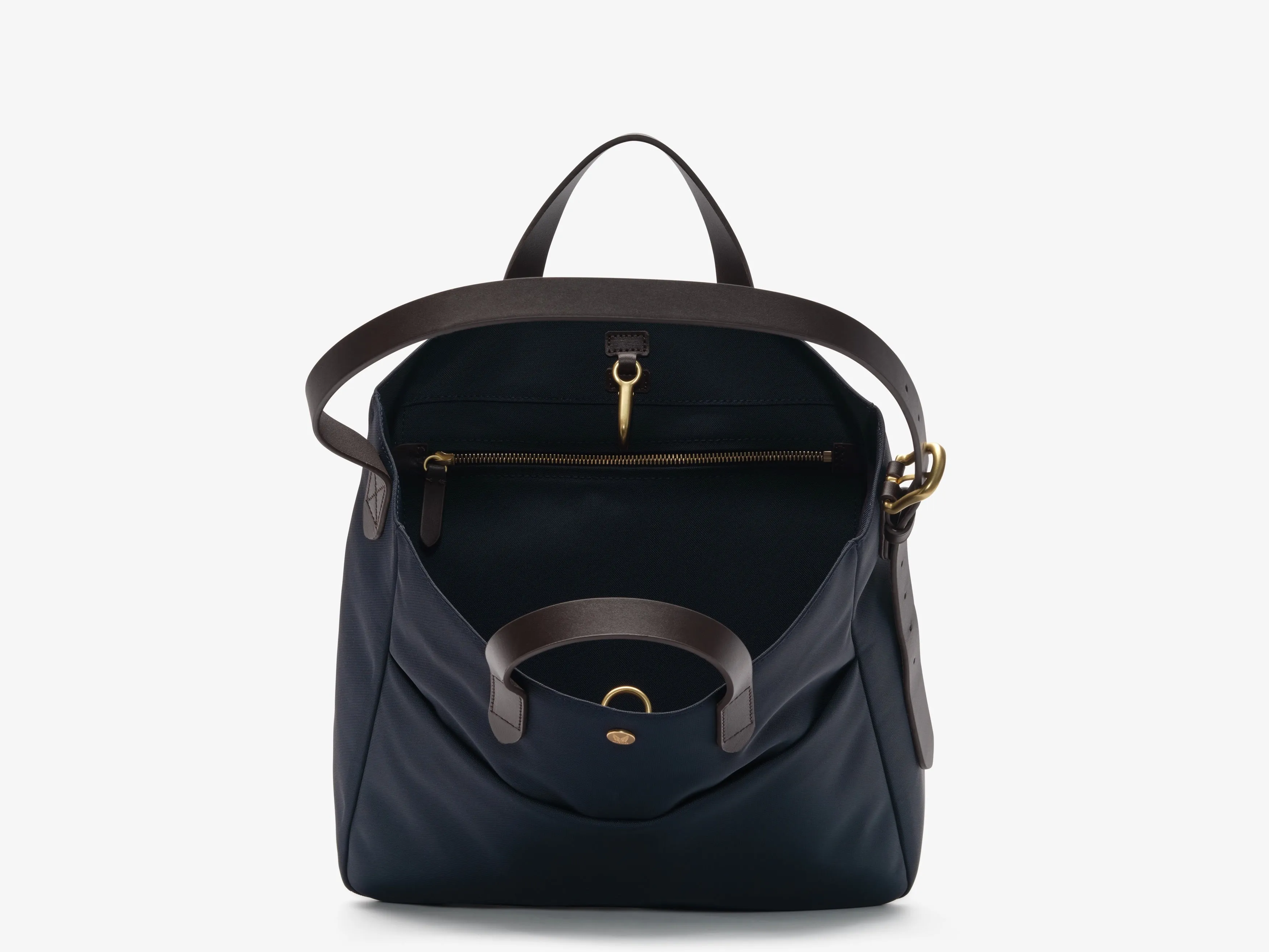 M/S Field Tote - Navy/Dark brown