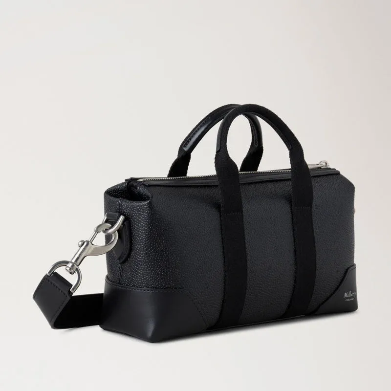 MULBERRY Mini Crossbody Clipper Eco Scotchgrain in Black