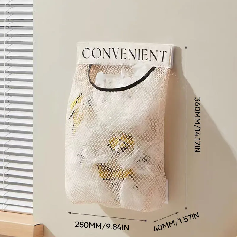 Multi-purpose mesh bag for hanging