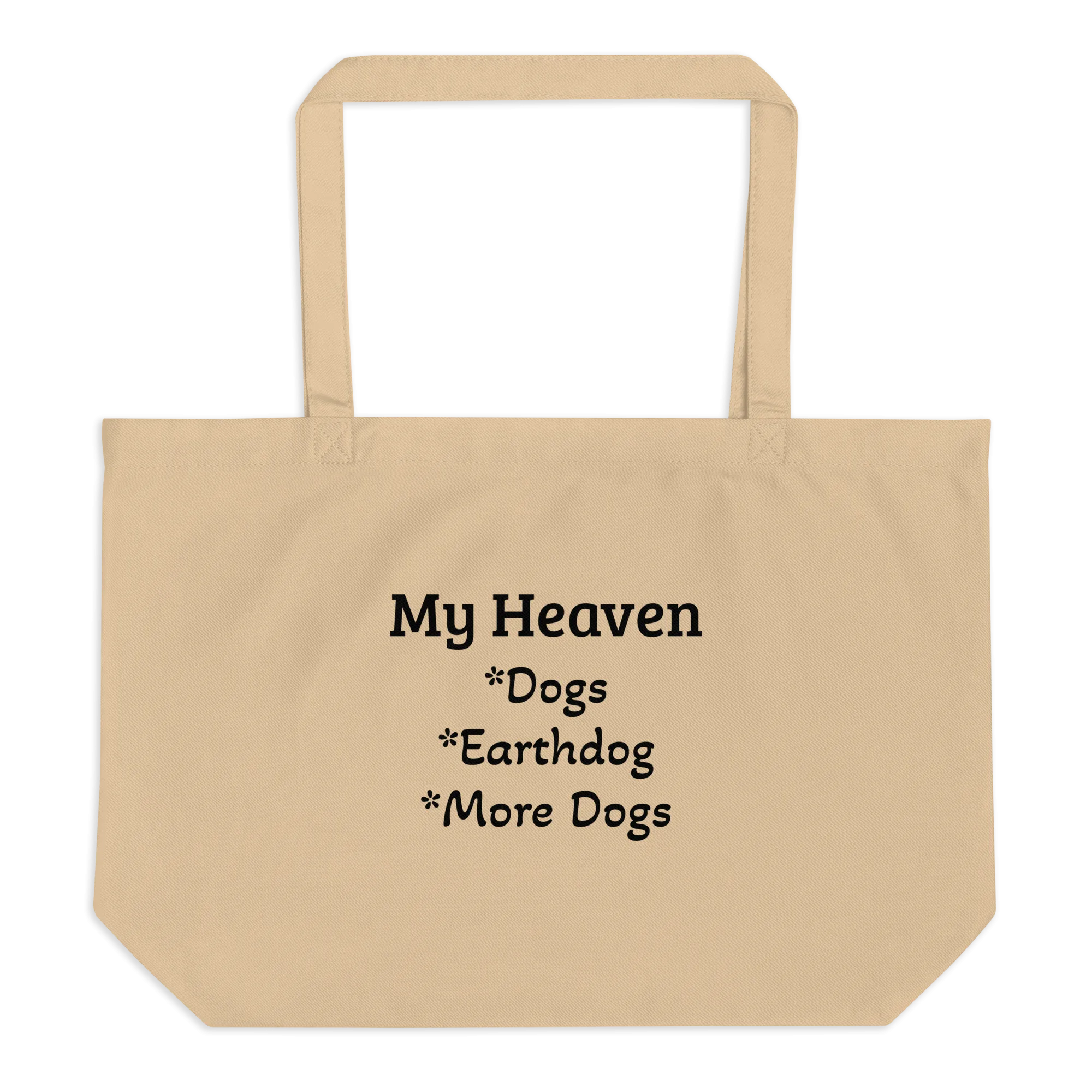 My Heaven Earthdog X-Large Tote/ Shopping Bags