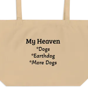 My Heaven Earthdog X-Large Tote/ Shopping Bags