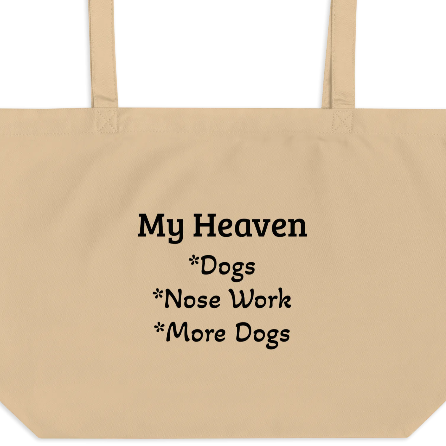 My Heaven Nose Work X-Large Tote/ Shopping Bags
