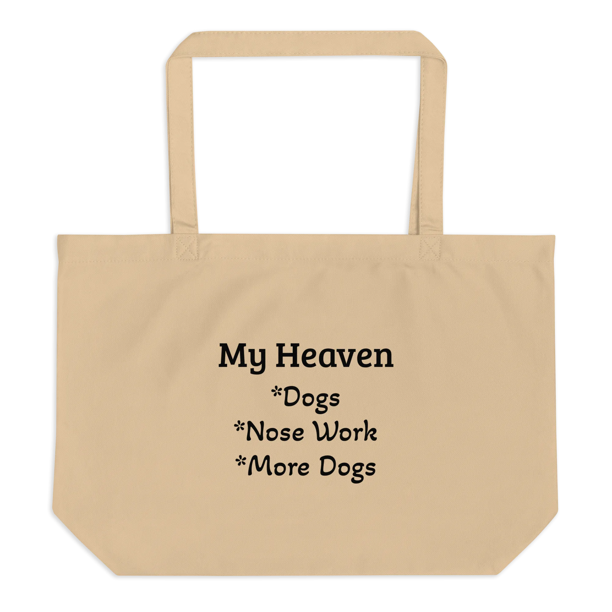 My Heaven Nose Work X-Large Tote/ Shopping Bags