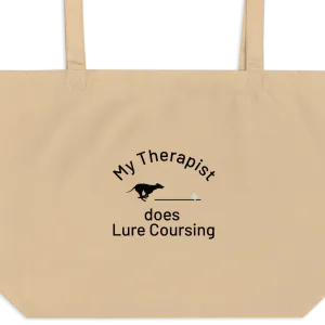 My Therapist Does Lure Coursing X-Large Tote/ Shopping Bags