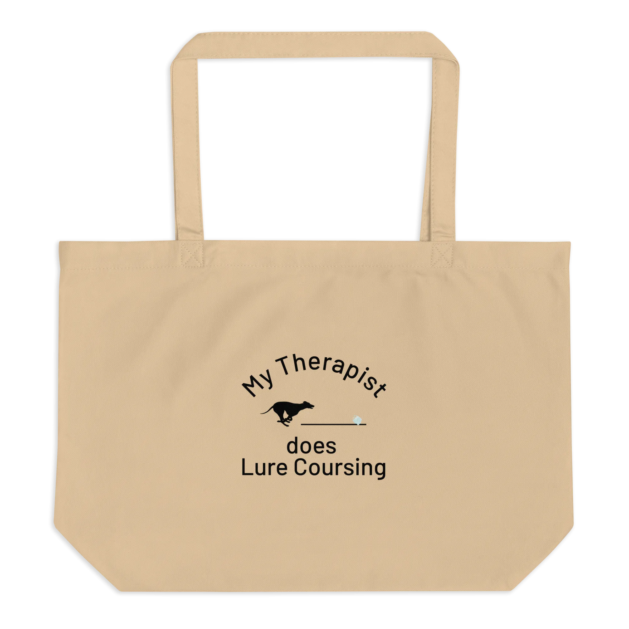My Therapist Does Lure Coursing X-Large Tote/ Shopping Bags
