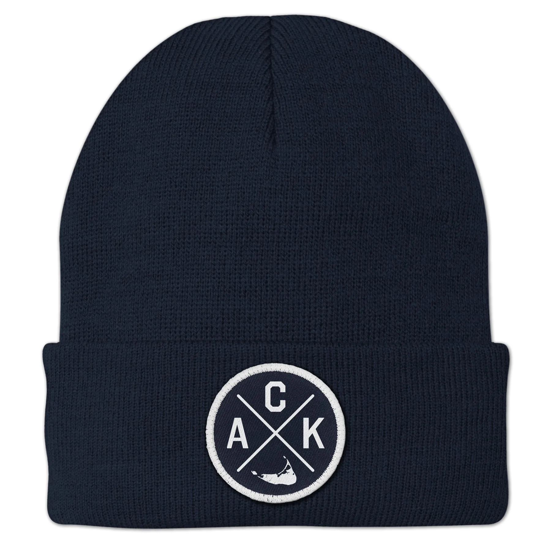 Nantucket ACK Emblem Cuff Knit
