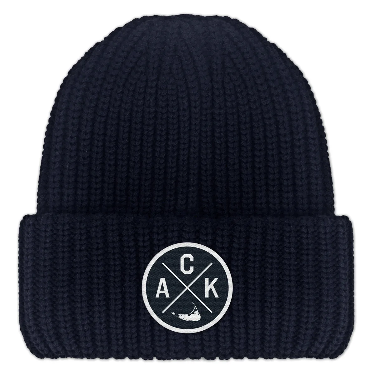 Nantucket Emblem Chunky Knit
