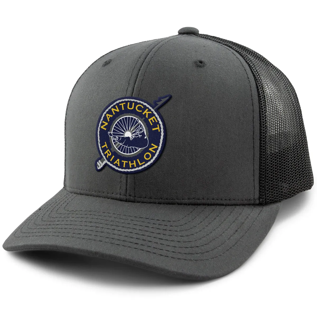 Nantucket Triathlon Printed Patch Classic Snapback Trucker