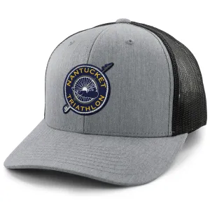 Nantucket Triathlon Printed Patch Classic Snapback Trucker