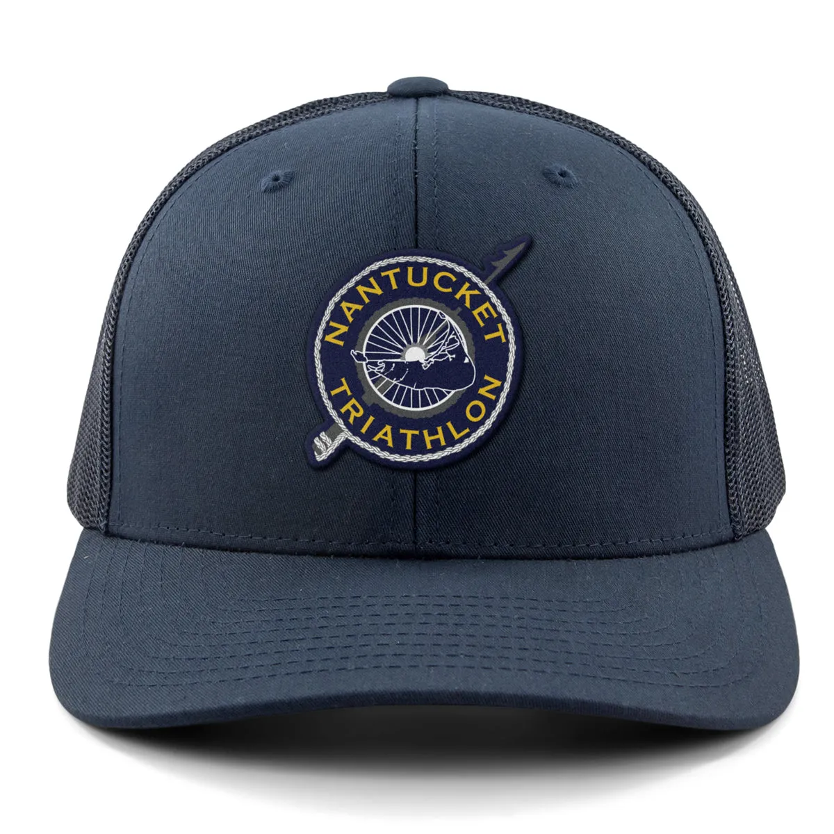 Nantucket Triathlon Printed Patch Classic Snapback Trucker