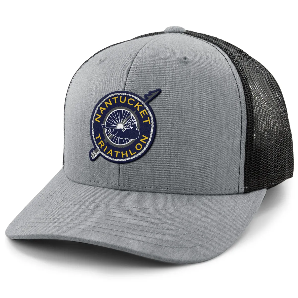 Nantucket Triathlon Printed Patch Classic Snapback Trucker