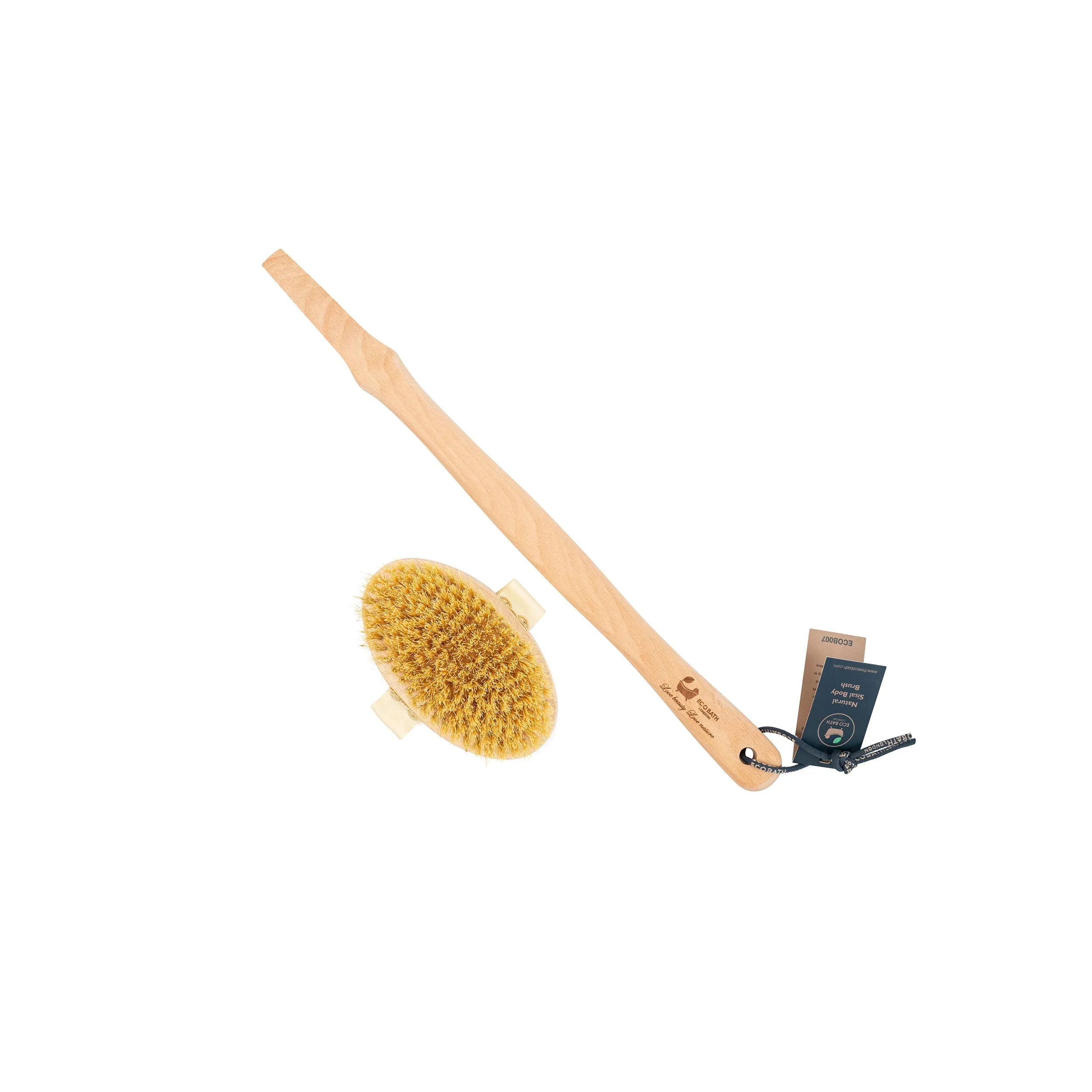 Natural Sisal Body Brush (Hard)