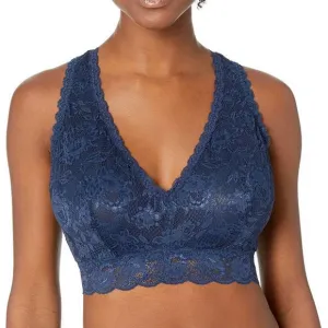 NEW COSABELLA never say never curvy racerback bralette in navy blue