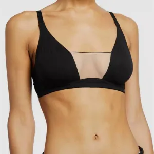 NEW COSABELLA soprano illusion plunge bra in black