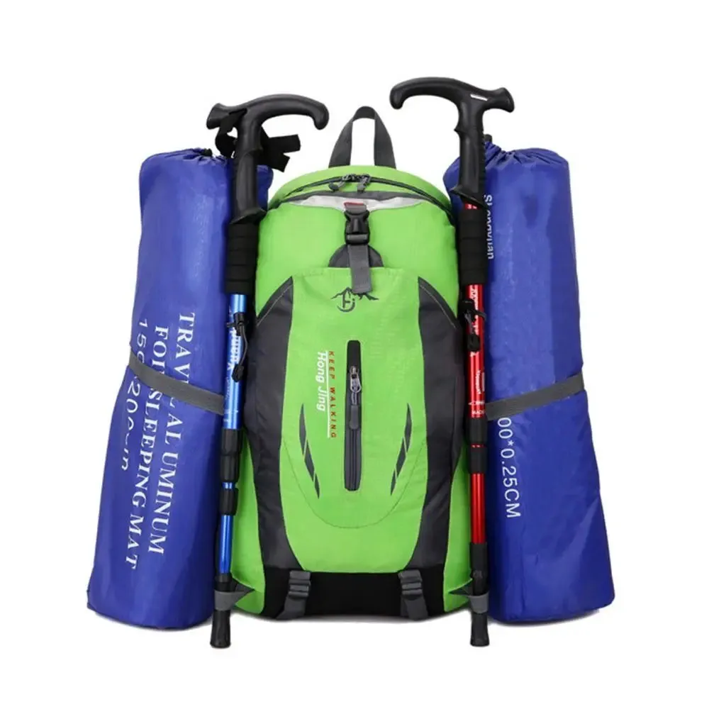 NEW Durable Camping Backpack 40L Large Capacity Travel Rucksack Nylon Waterproof Outdoor Bags Hiking Travel Bag