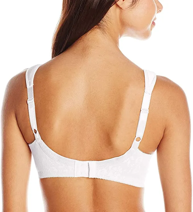 New in package! Playtex Women's 18 Hour Seamless Comfort-Flex Wire-Free Bra, White! Sz 38B!