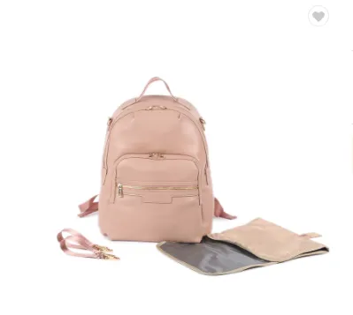 New Mommy Bag PU Mommy Backpack Mother And Baby Bag
