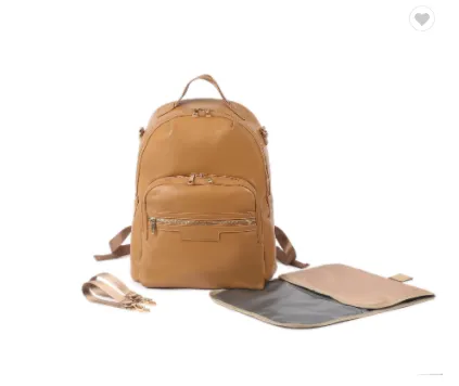 New Mommy Bag PU Mommy Backpack Mother And Baby Bag