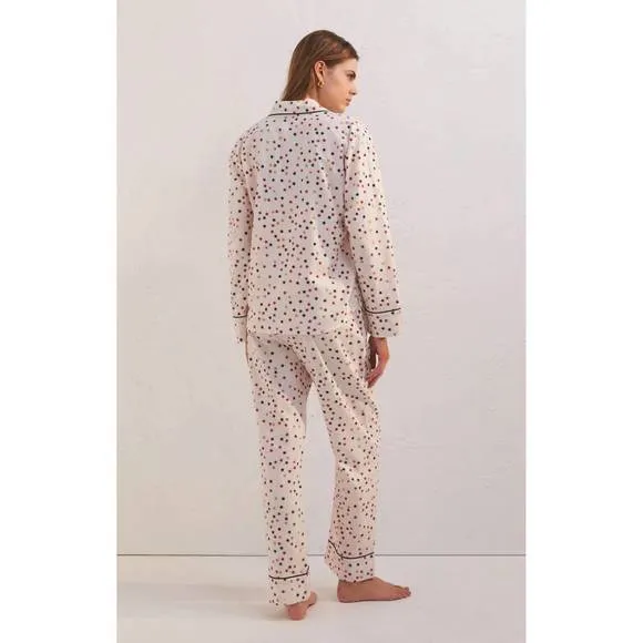 NEW Z SUPPLY dreamer star set pajama in vanilla ice