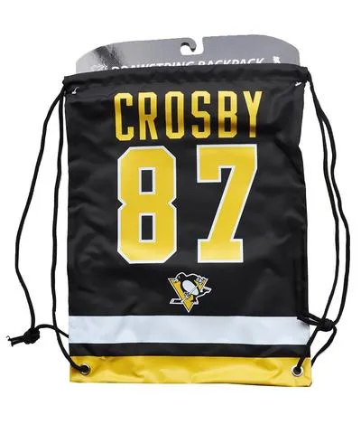 NHL Player Name Drawstring Bag