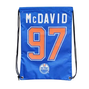 NHL Player Name Drawstring Bag