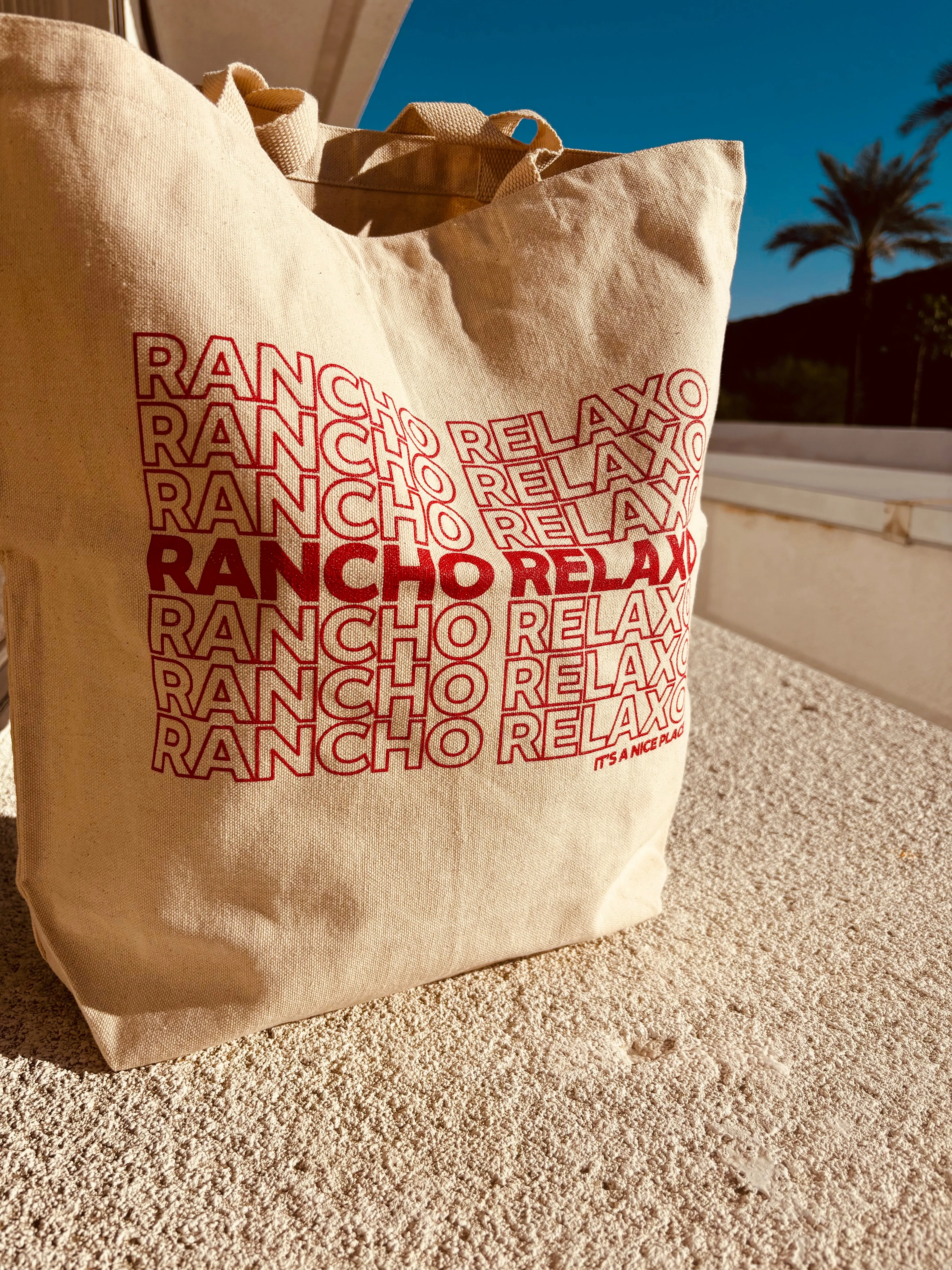 Nice Place Canvas Tote