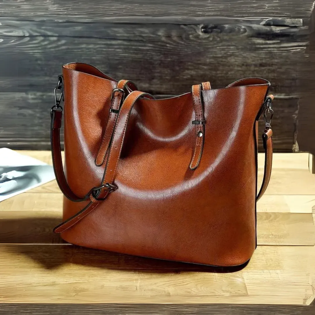 Nicole - Vintage Leather Shoulder Bag