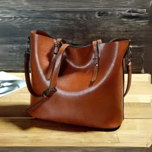 Nicole - Vintage Leather Shoulder Bag